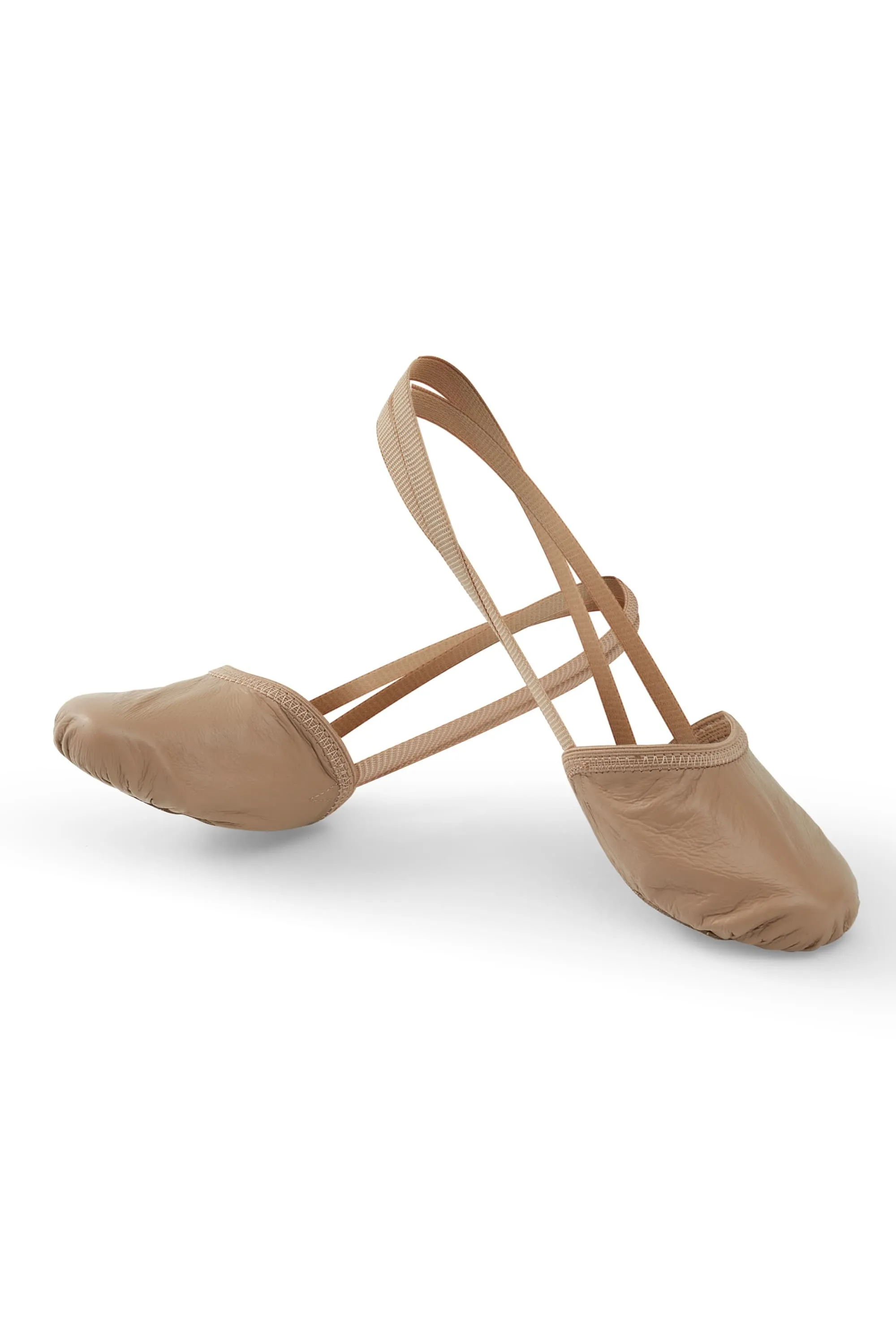 Fla Leather Half-Sole Ballet Shoes