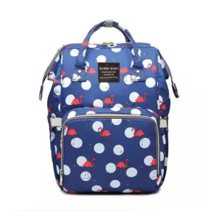 Flamingo Babby Stylish Diaper Bag Blue
