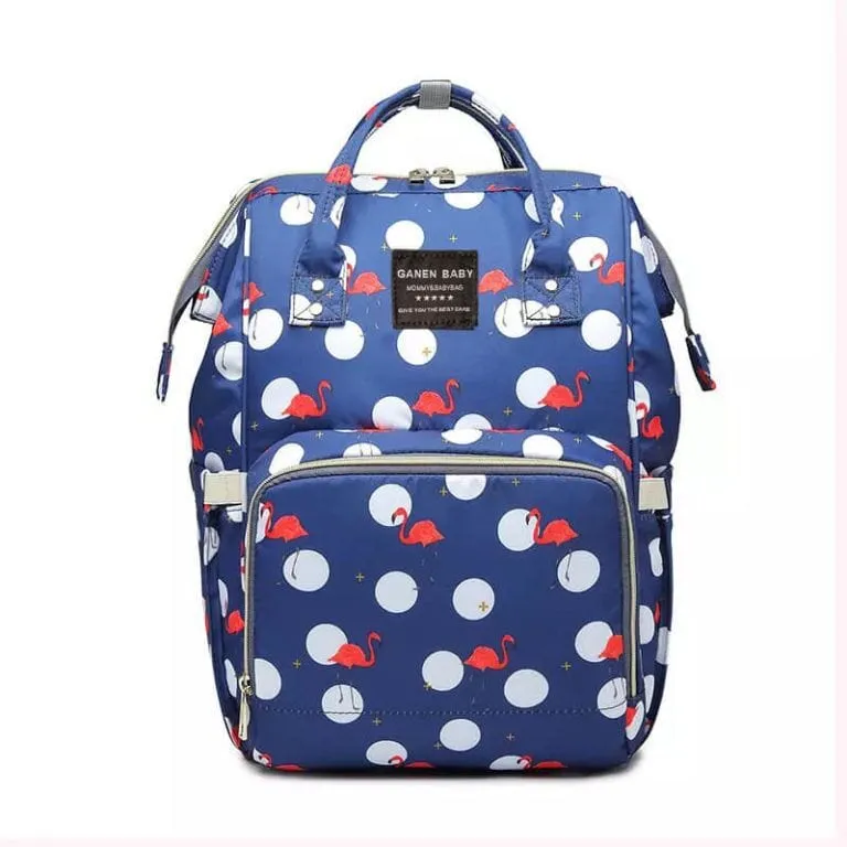 Flamingo Babby Stylish Diaper Bag Blue