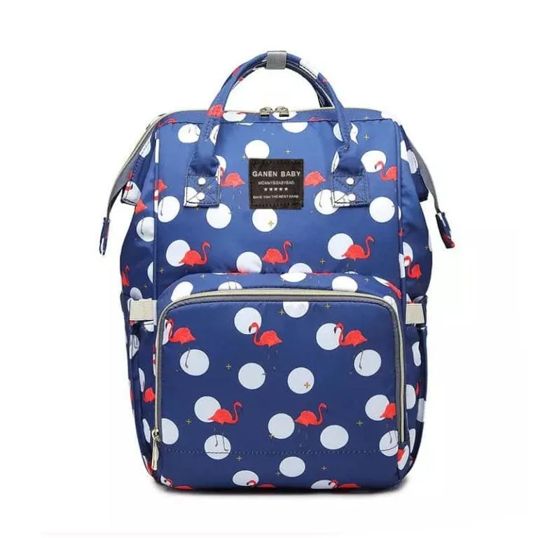 Flamingo Babby Stylish Diaper Bag Blue