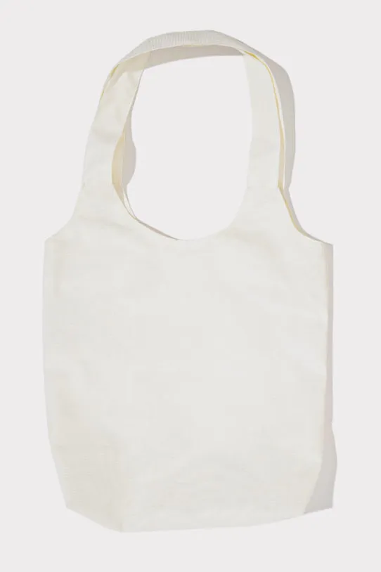 Floral Print Canvas Tote Bag