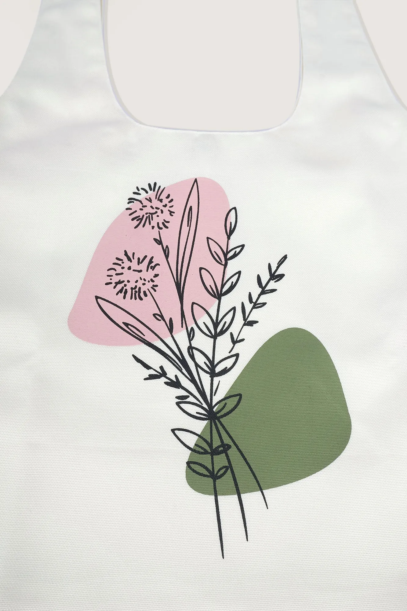 Floral Print Tote Bag