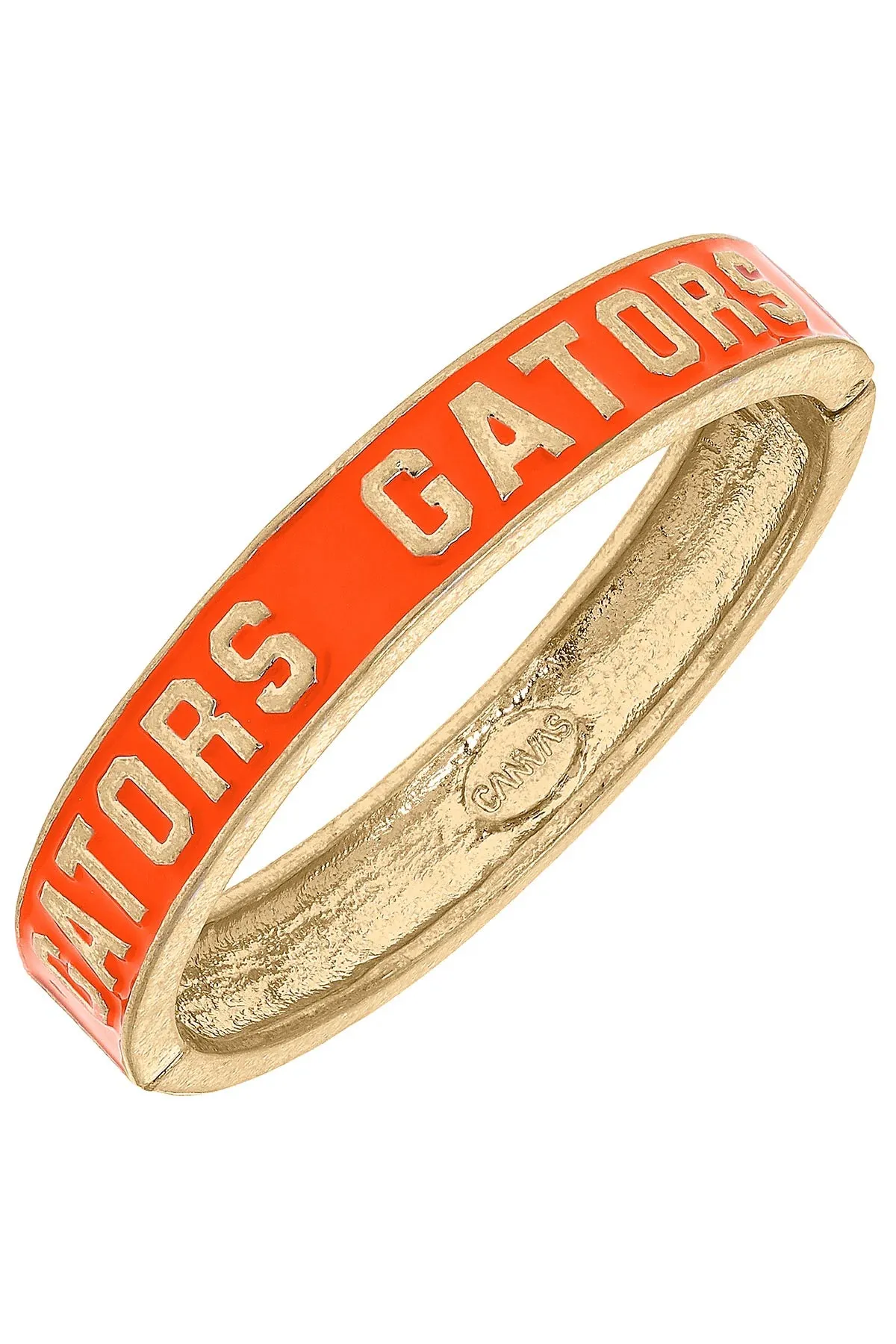 Florida Gators Enamel Hinge Bangle - Orange
