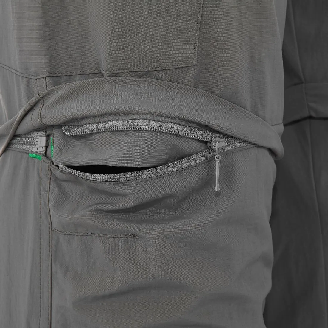 Forclaz 50 Men's Zip-Off Hiking Trousers - Grey
