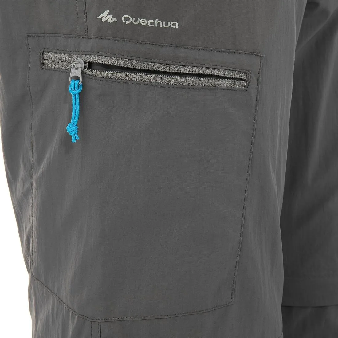 Forclaz 50 Men's Zip-Off Hiking Trousers - Grey