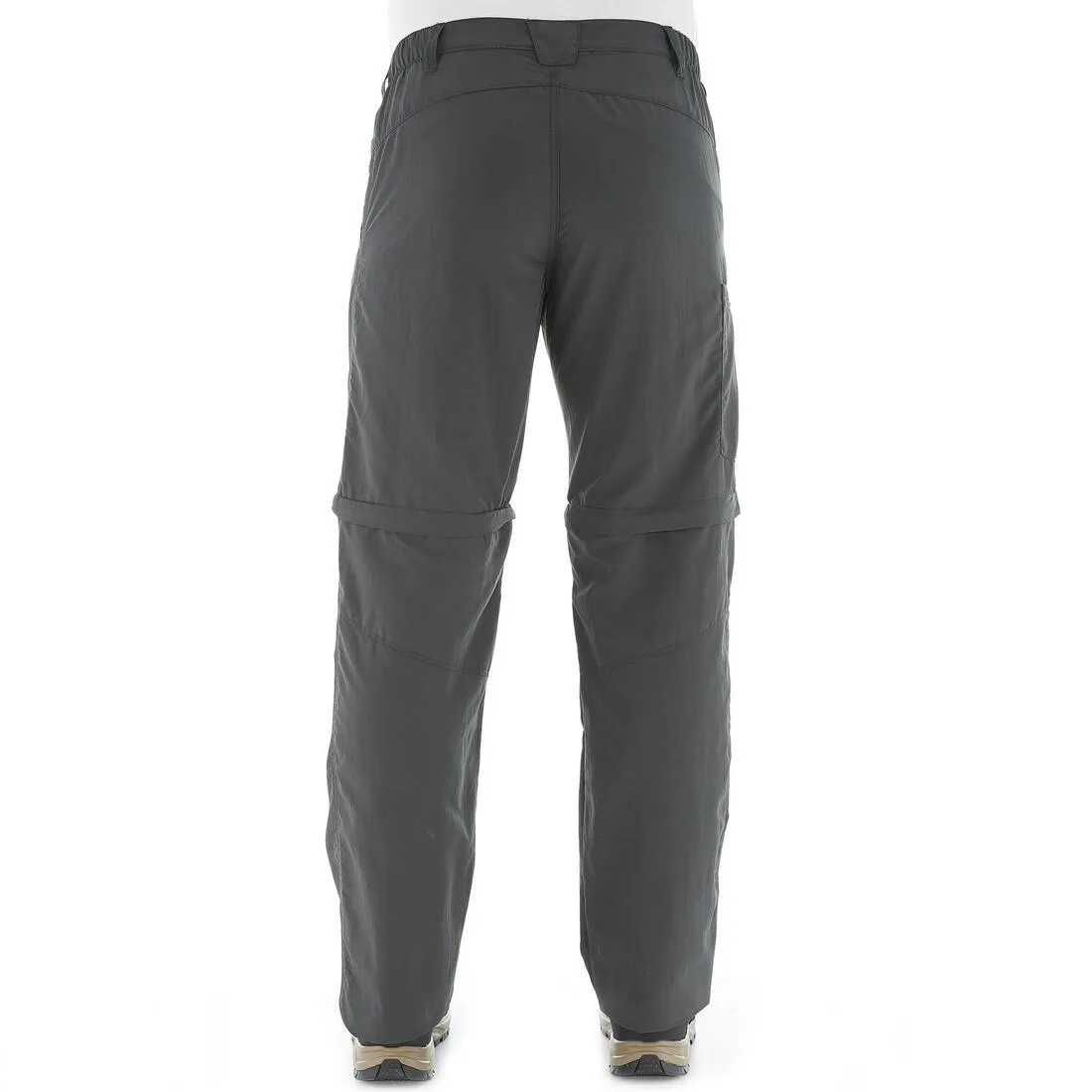 Forclaz 50 Men's Zip-Off Hiking Trousers - Grey