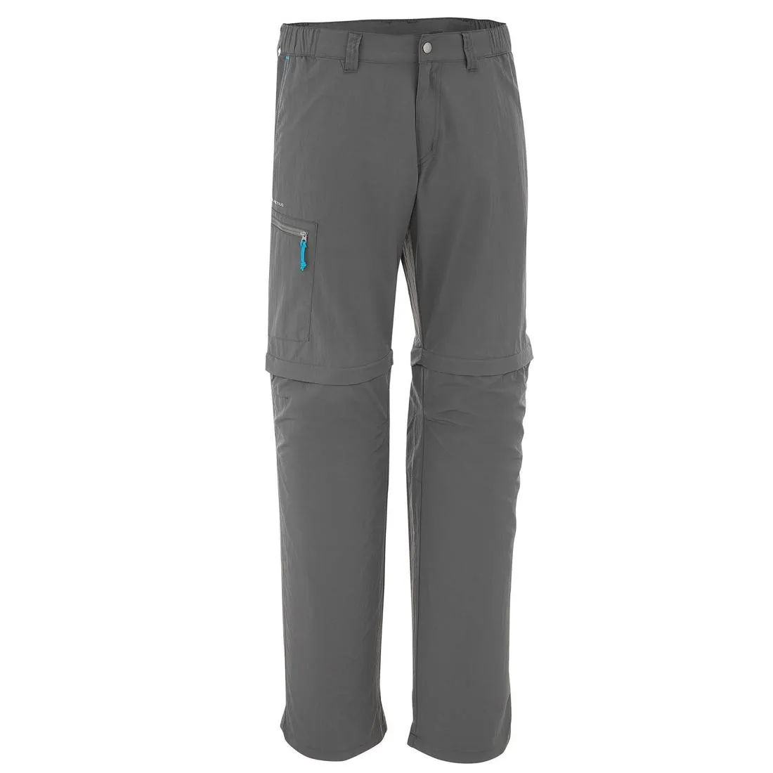 Forclaz 50 Men's Zip-Off Hiking Trousers - Grey