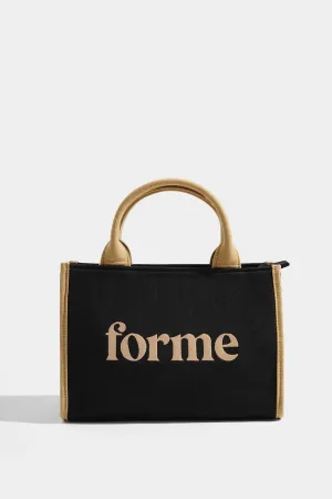 ForMe Logo Canvas Shoulder Bag