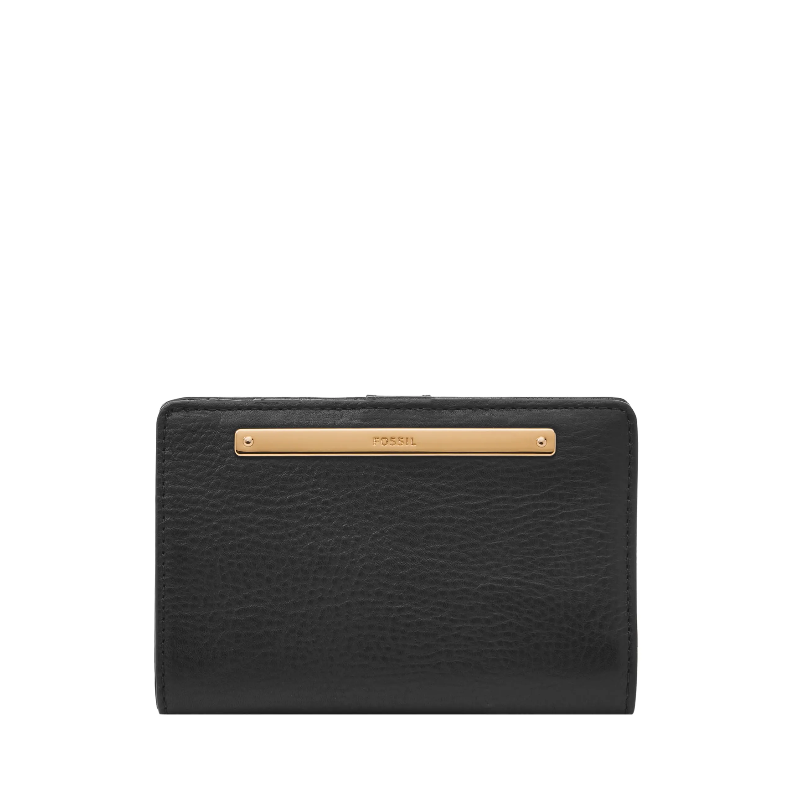 Fossil Women's Liza Leather Wallet Multifunction, Black (Model: SL7986G001)