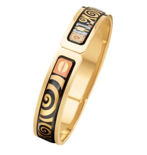 Freywille Klimt Adele Bloch-Bauer Clasp Bangle Ballerina