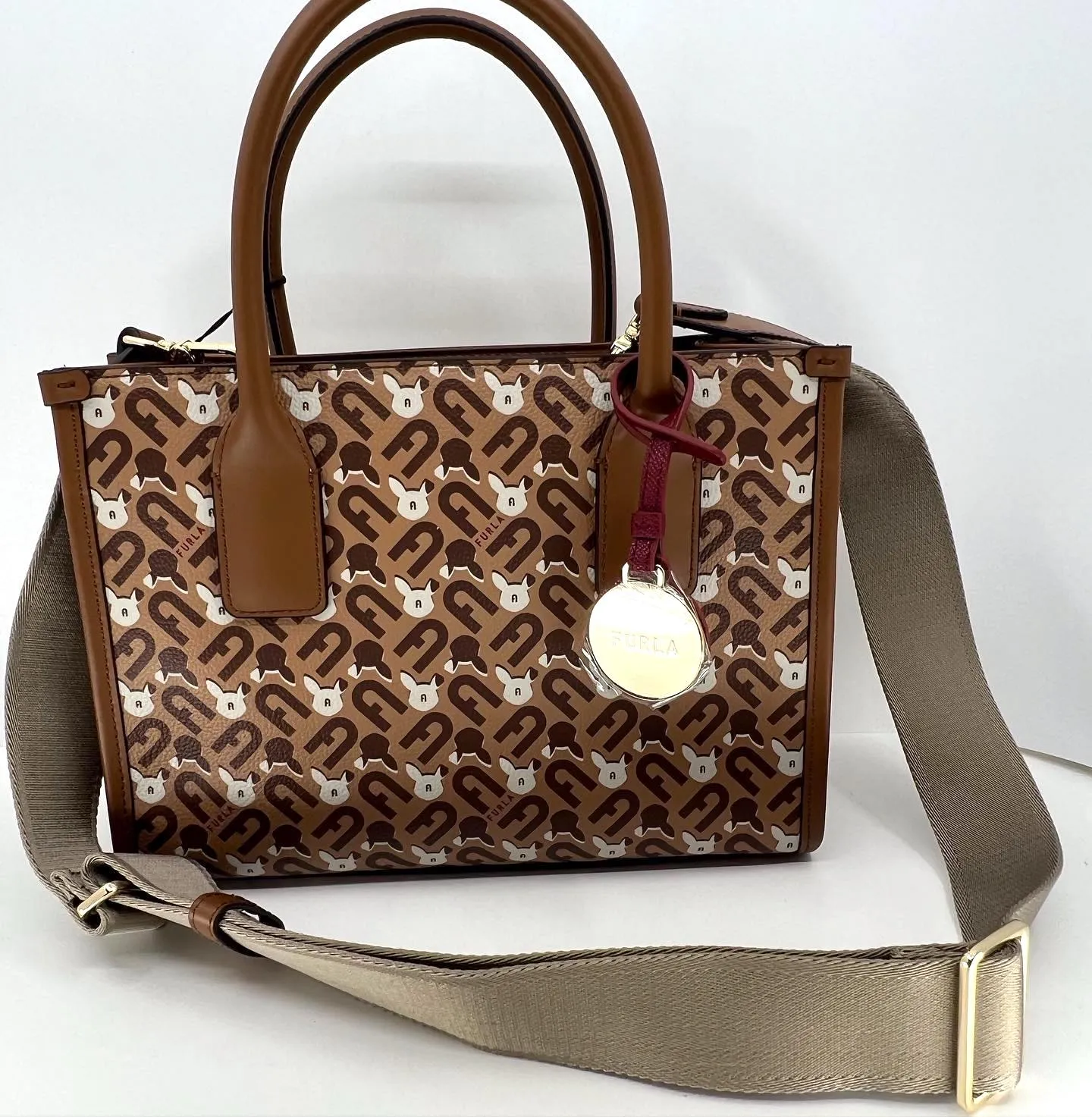 FURLA MINI AFRODITE CONVERTIBLE TOTE BAG