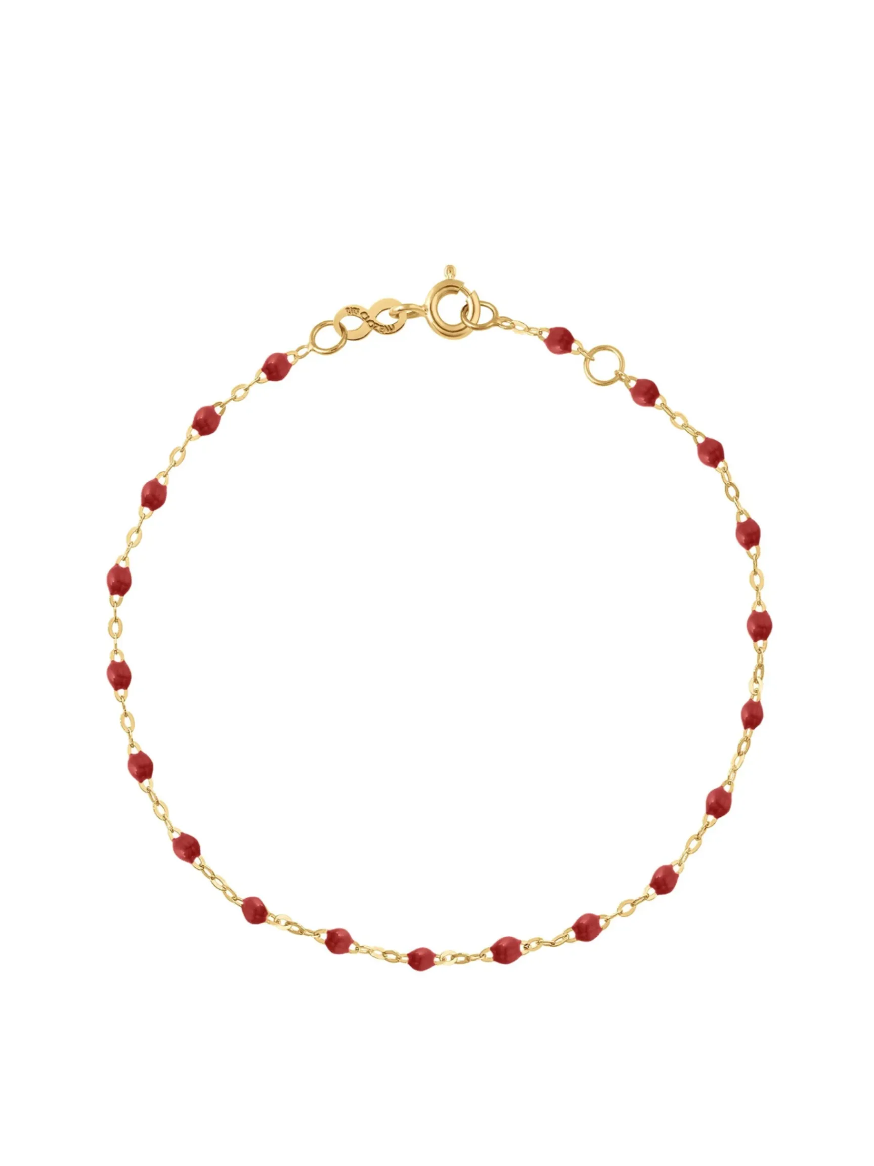 Gigi Clozeau Classic Bracelet Bordeaux & Yellow Gold