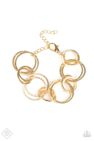 Give Me a Ring – Gold Hoop Bracelet