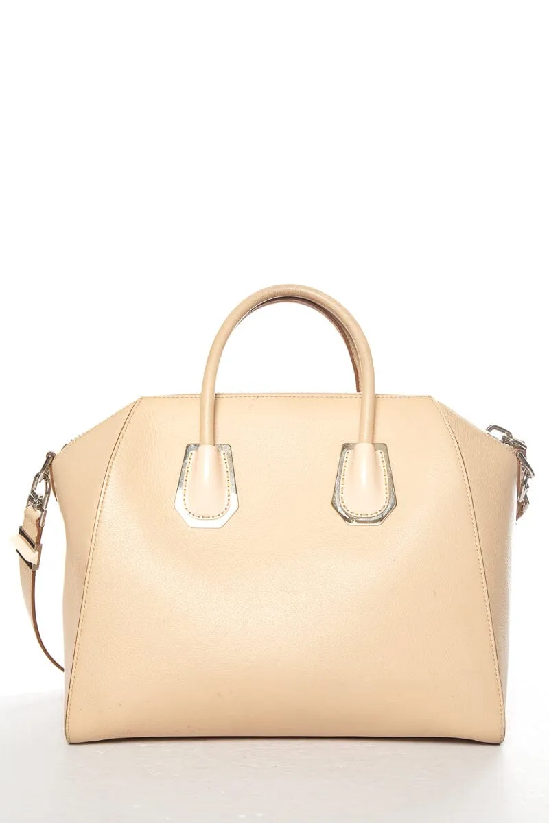 Givenchy Tan Leather Antigona Handle Bag