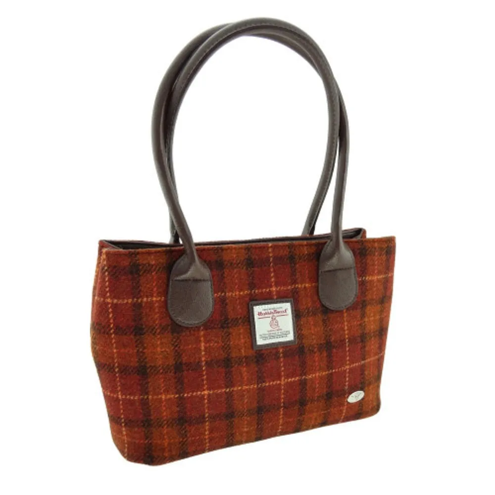 Glen Appin Cassley Harris Tweed Classic Tote Handbag LB1003