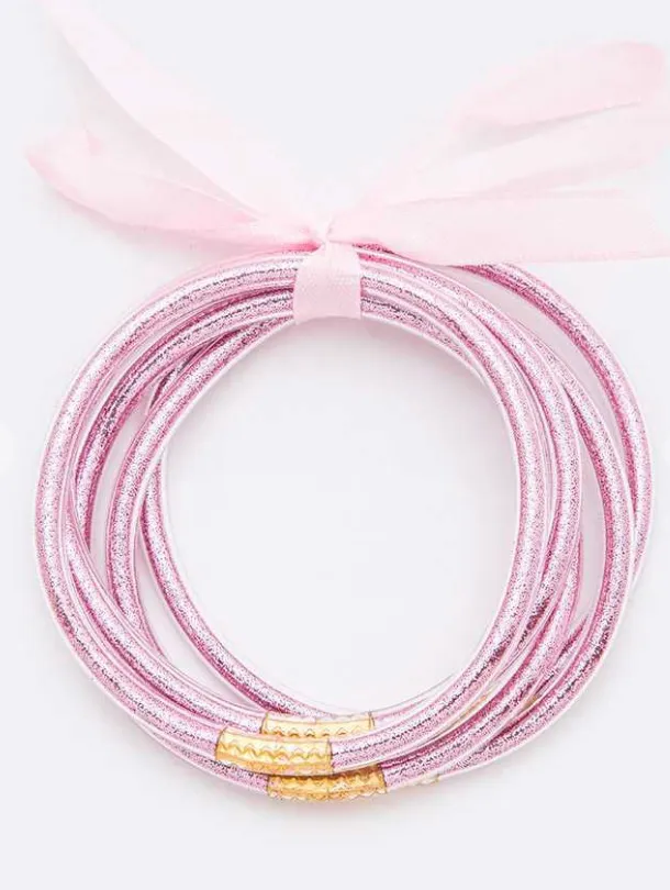 Gold Dust Stacking Bracelets