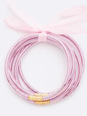 Gold Dust Stacking Bracelets