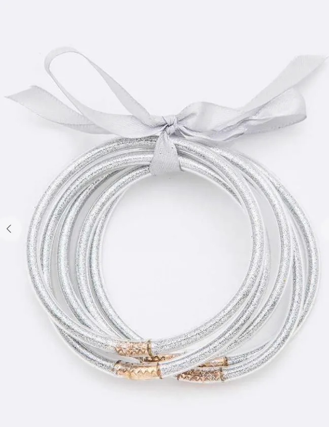 Gold Dust Stacking Bracelets