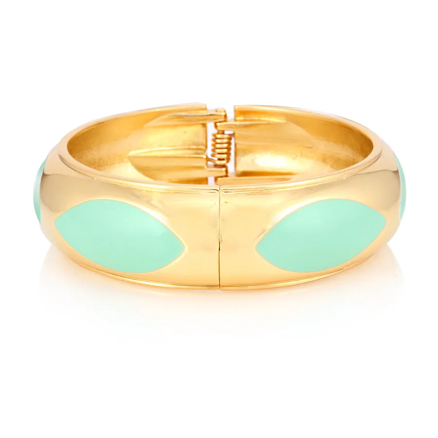 GOLD MINT METAL BRACELET  #FW1404433 (EF4)