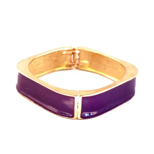 GOLD PURPLE BRACELET  #SWCN-080101-GLD-PUR (EC3)