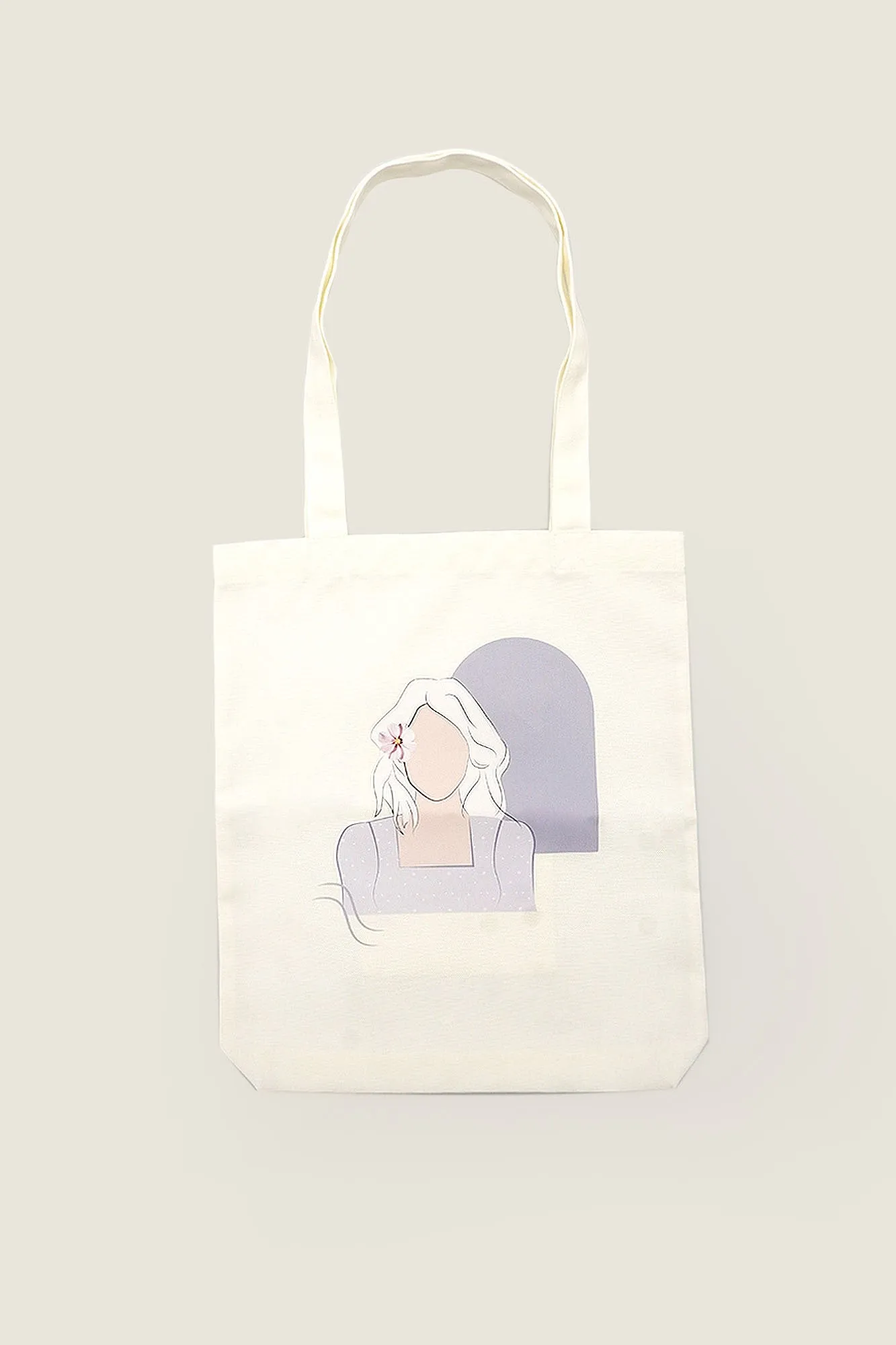 Graphic Canvas Tote Bag