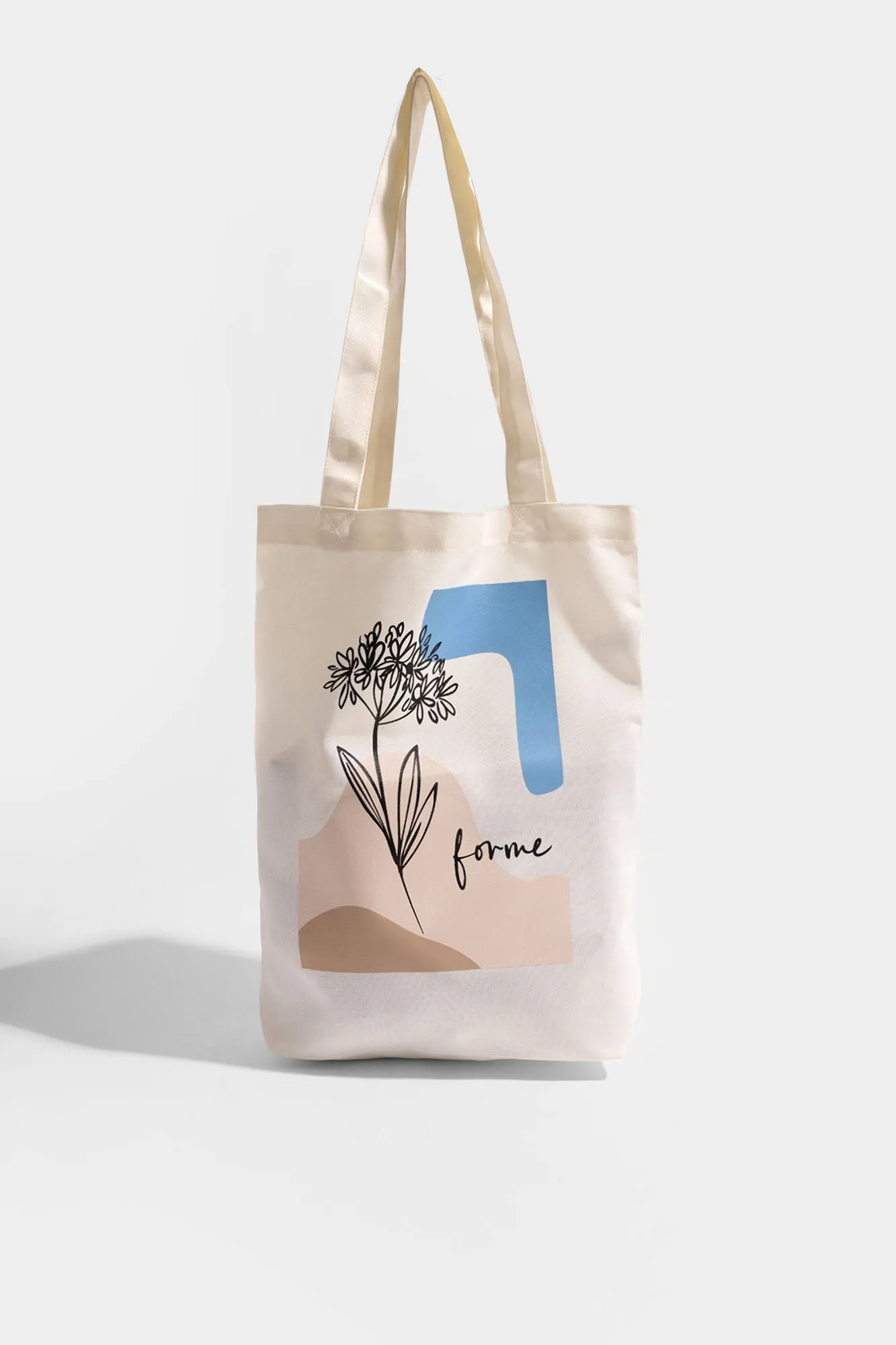 Graphic Canvas Tote Bag