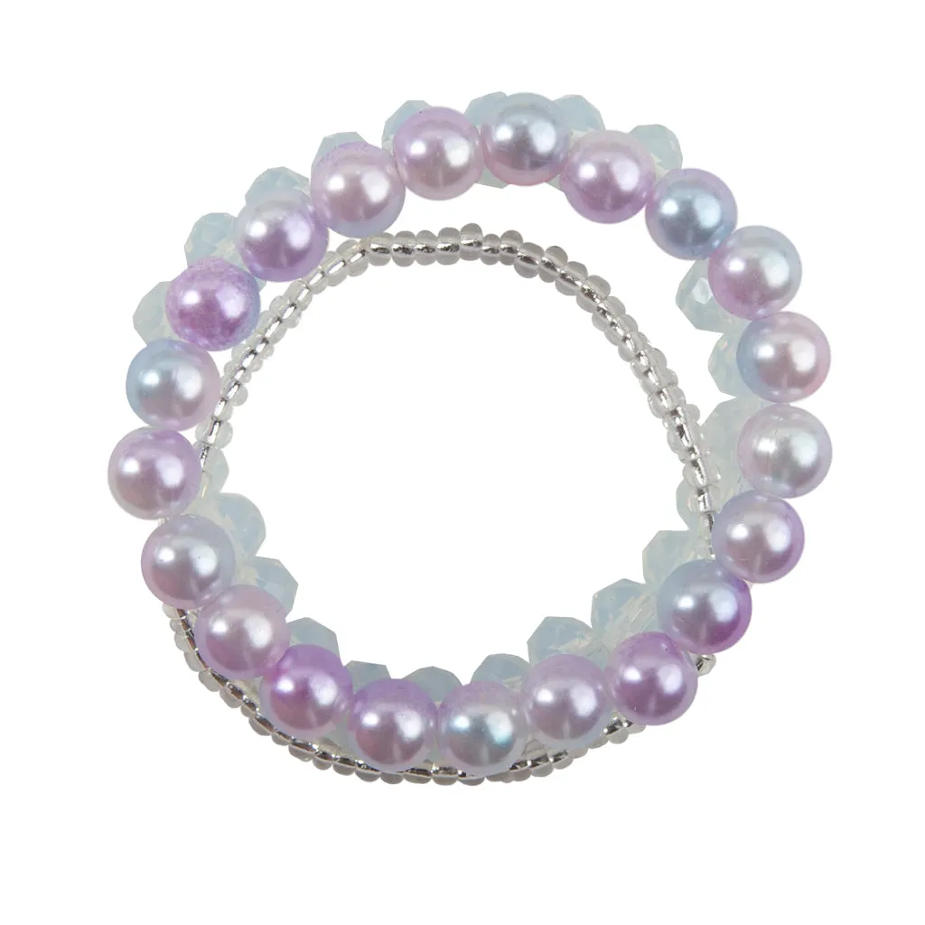 Great Pretenders Classy Glassy 3pc Bracelet Set