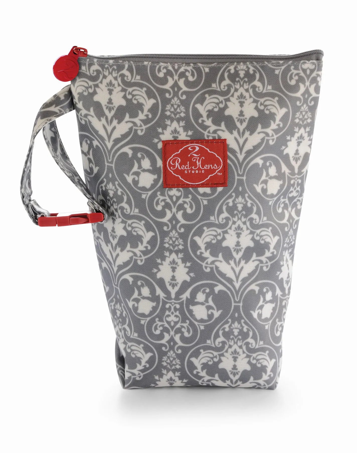 Grey Damask Diaper Pack