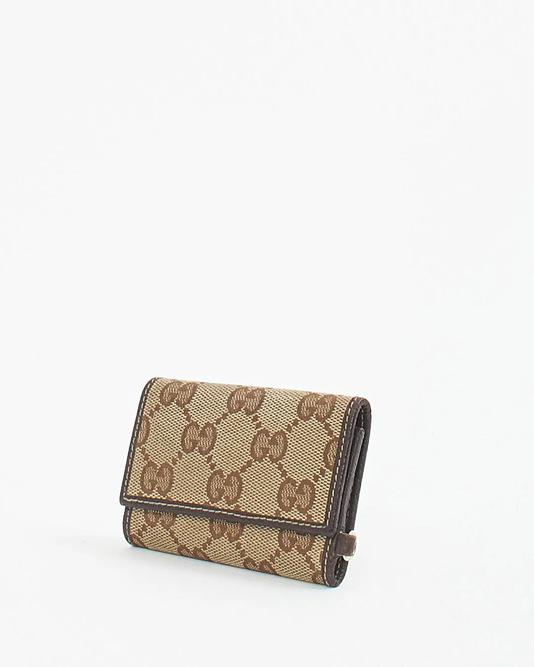 Gucci GG Print Canvas Key Holder