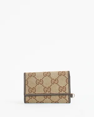 Gucci GG Print Canvas Key Holder