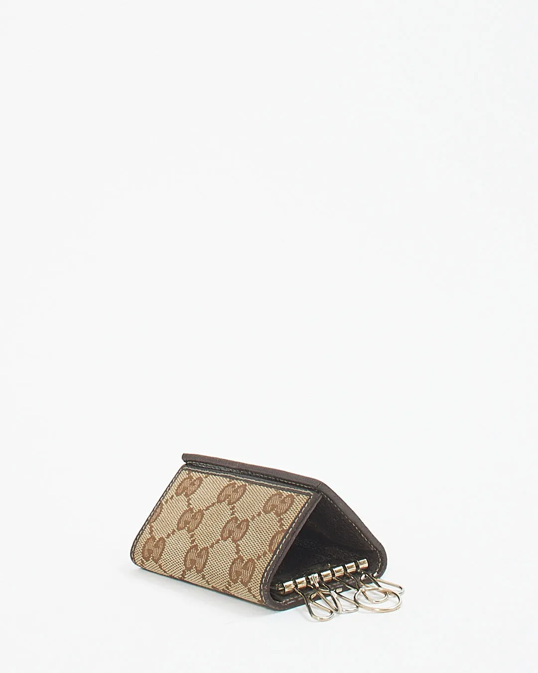 Gucci GG Print Canvas Key Holder