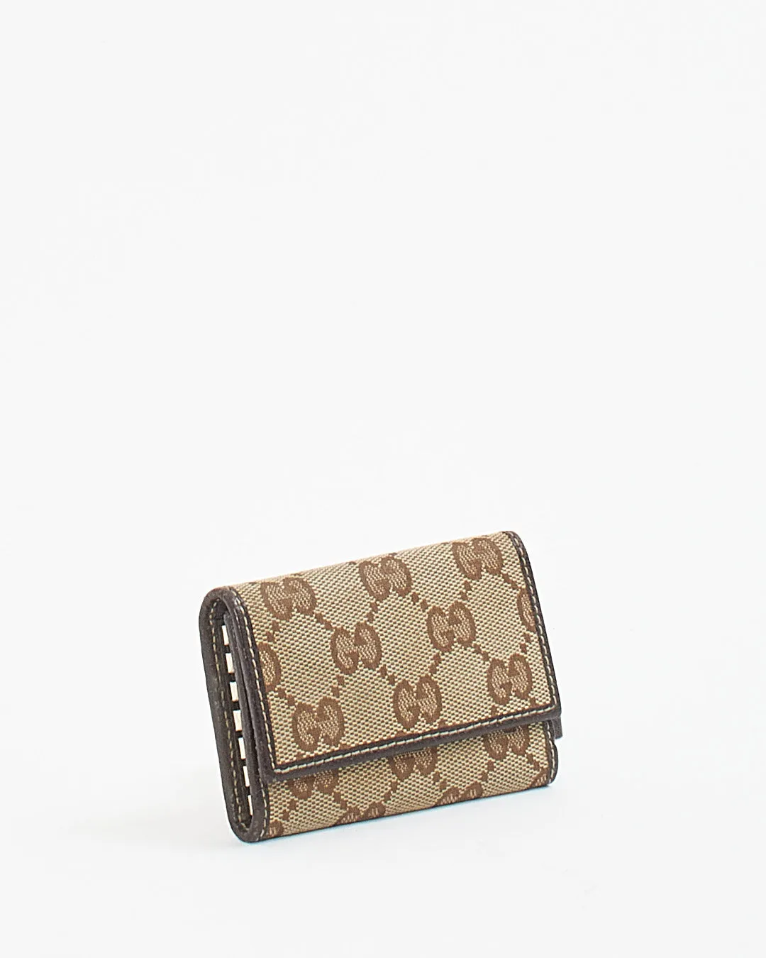 Gucci GG Print Canvas Key Holder