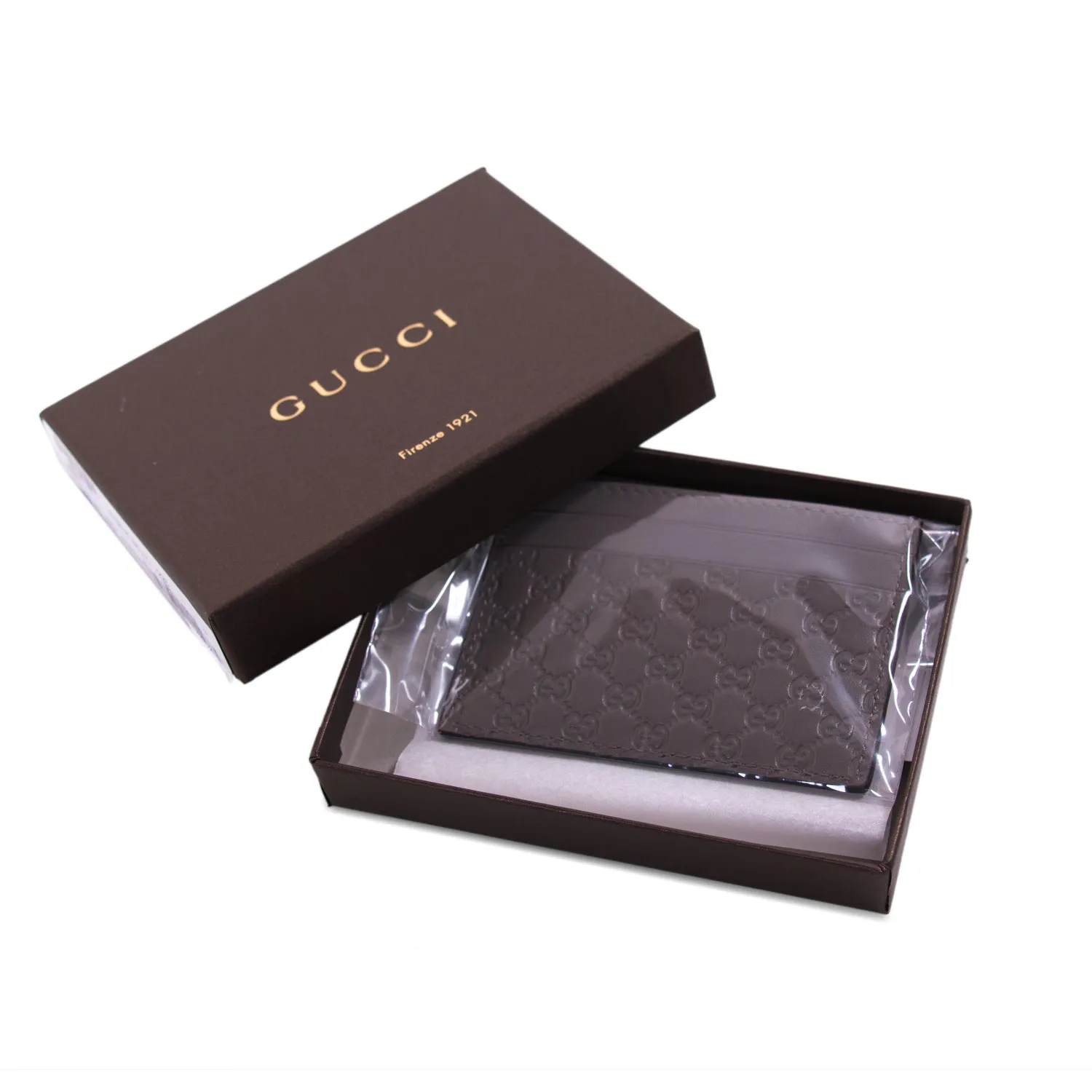 Gucci Guccissima Signature Card Holder