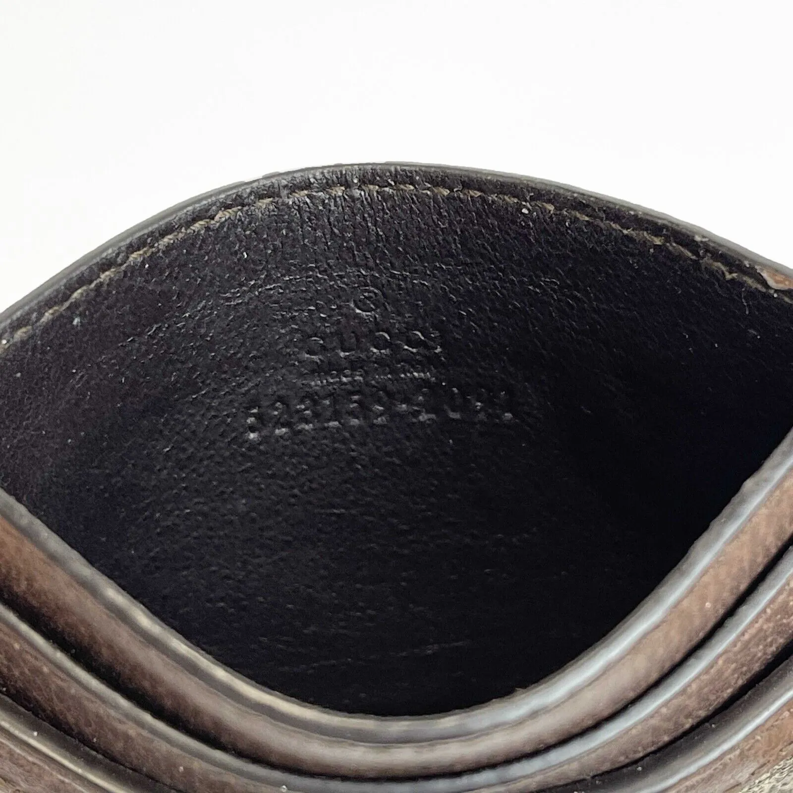 Gucci - Ophidia GG Brown Card Case - Full Kit