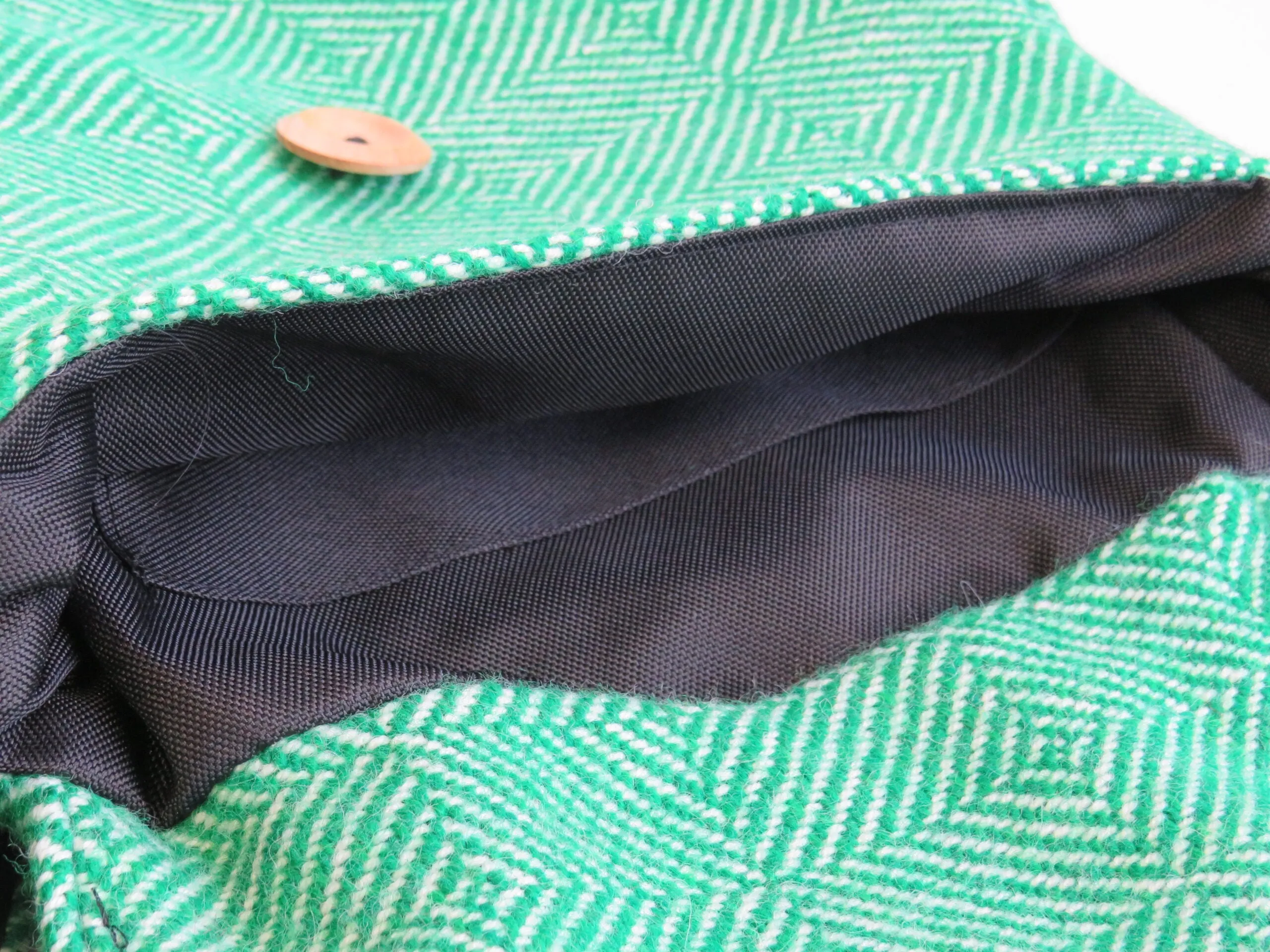 Handmade 100% Wool Bag