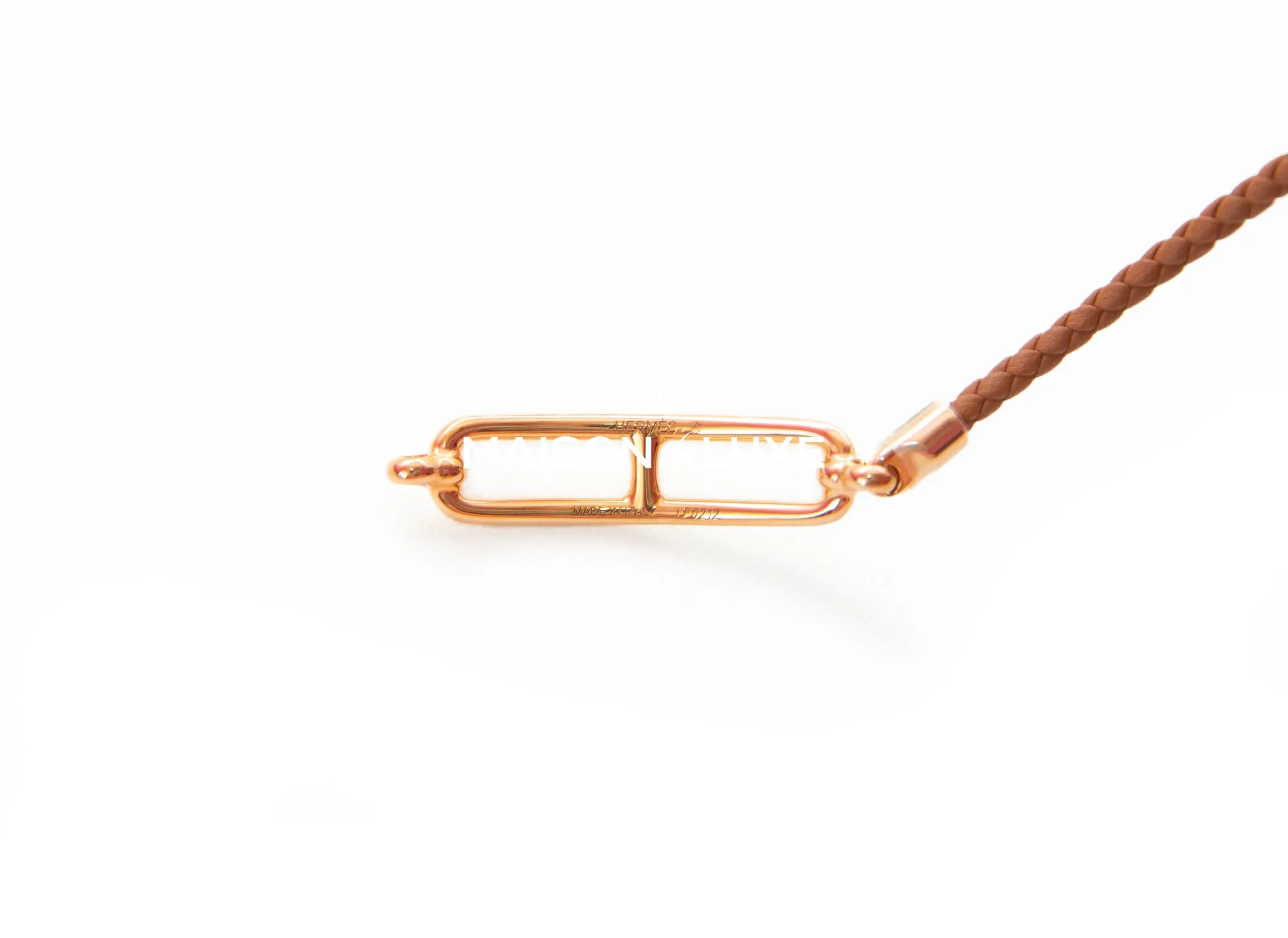 Hermes Gold Roulis Double Tour T2 Bracelet