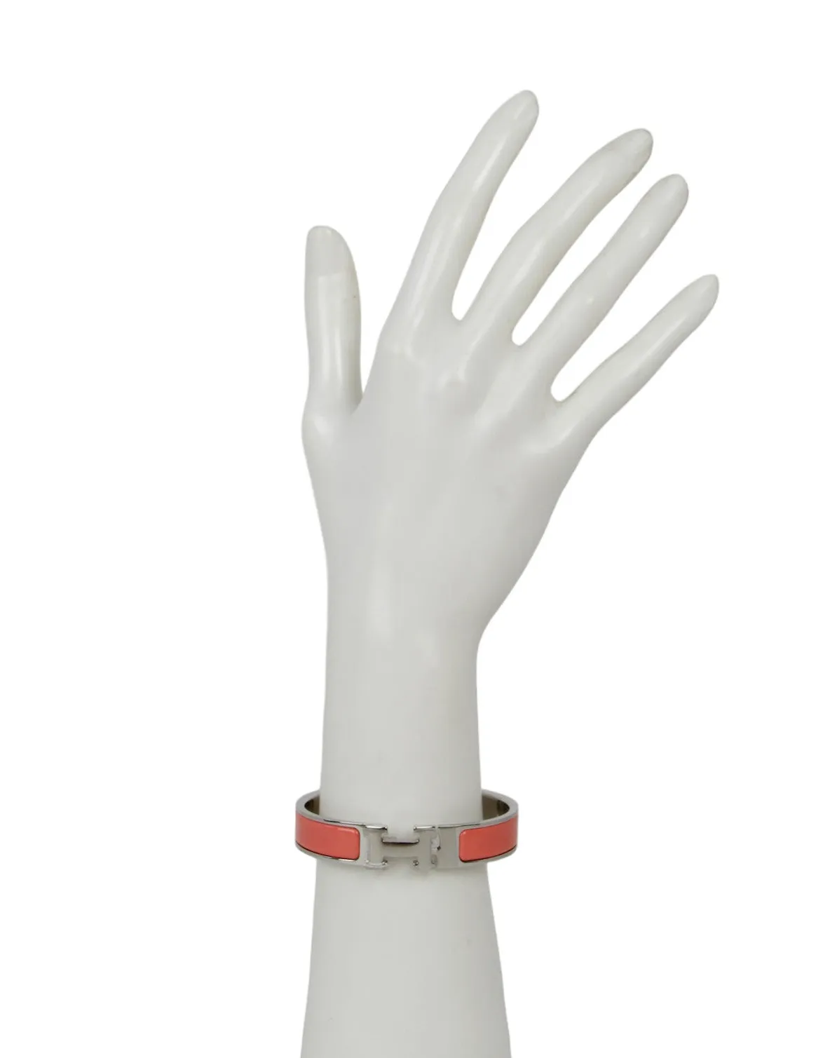 Hermes Hibiscus Orange/Palladium Clic Clac sz PM