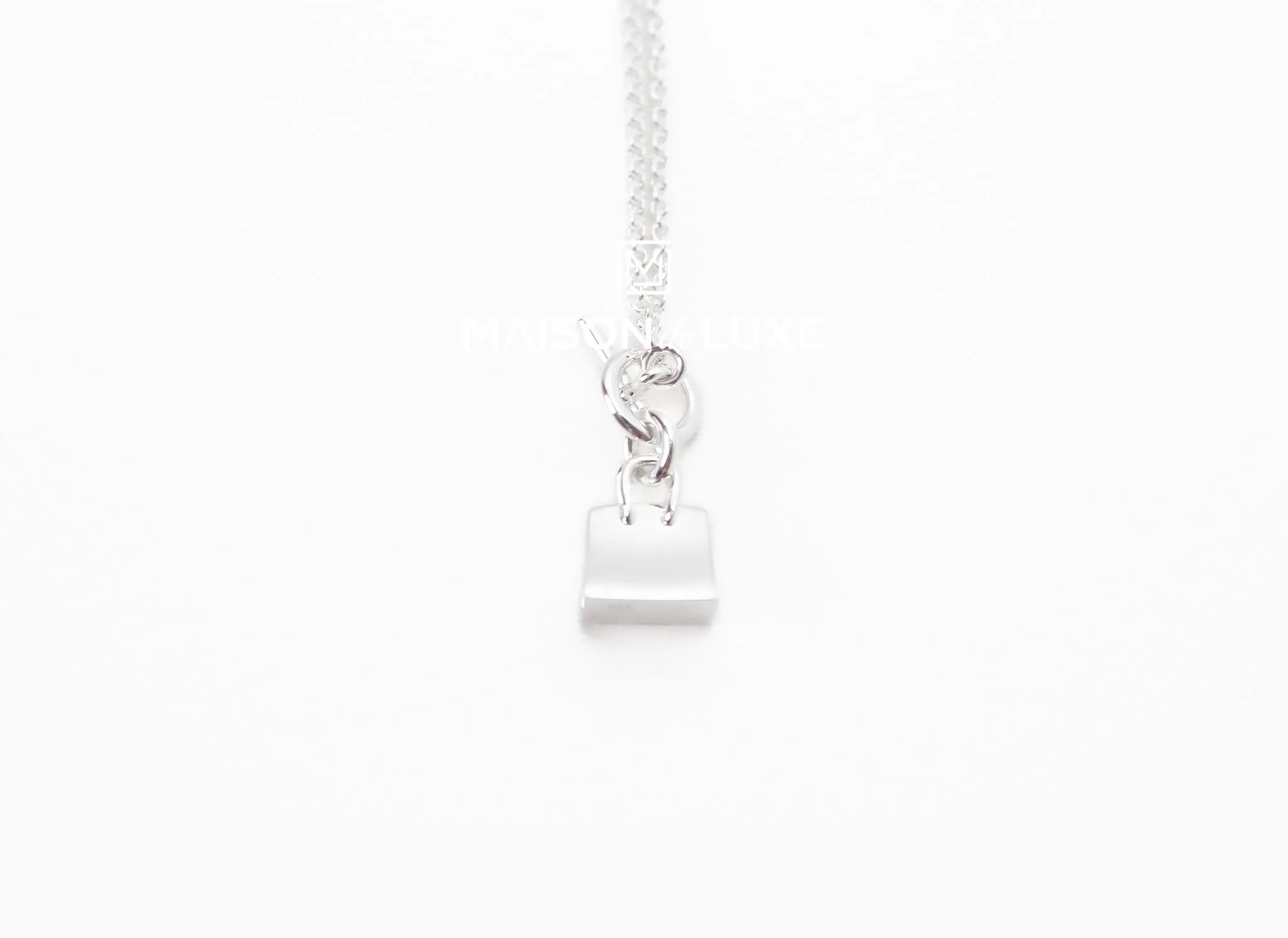Hermes Silver Amulettes Birkin Pendant
