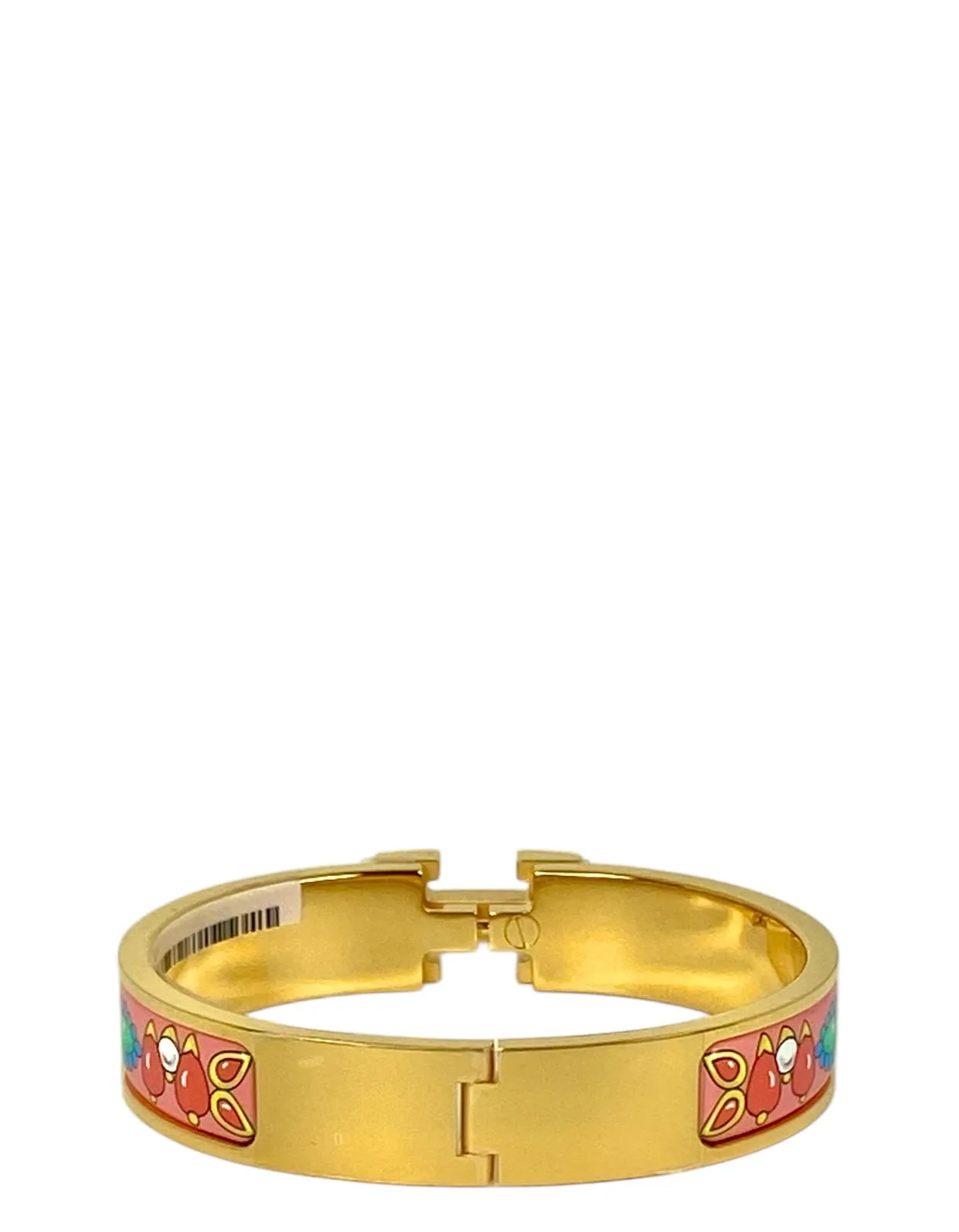 Hermes Tropique/Gold Narrow H Clic Clac PM