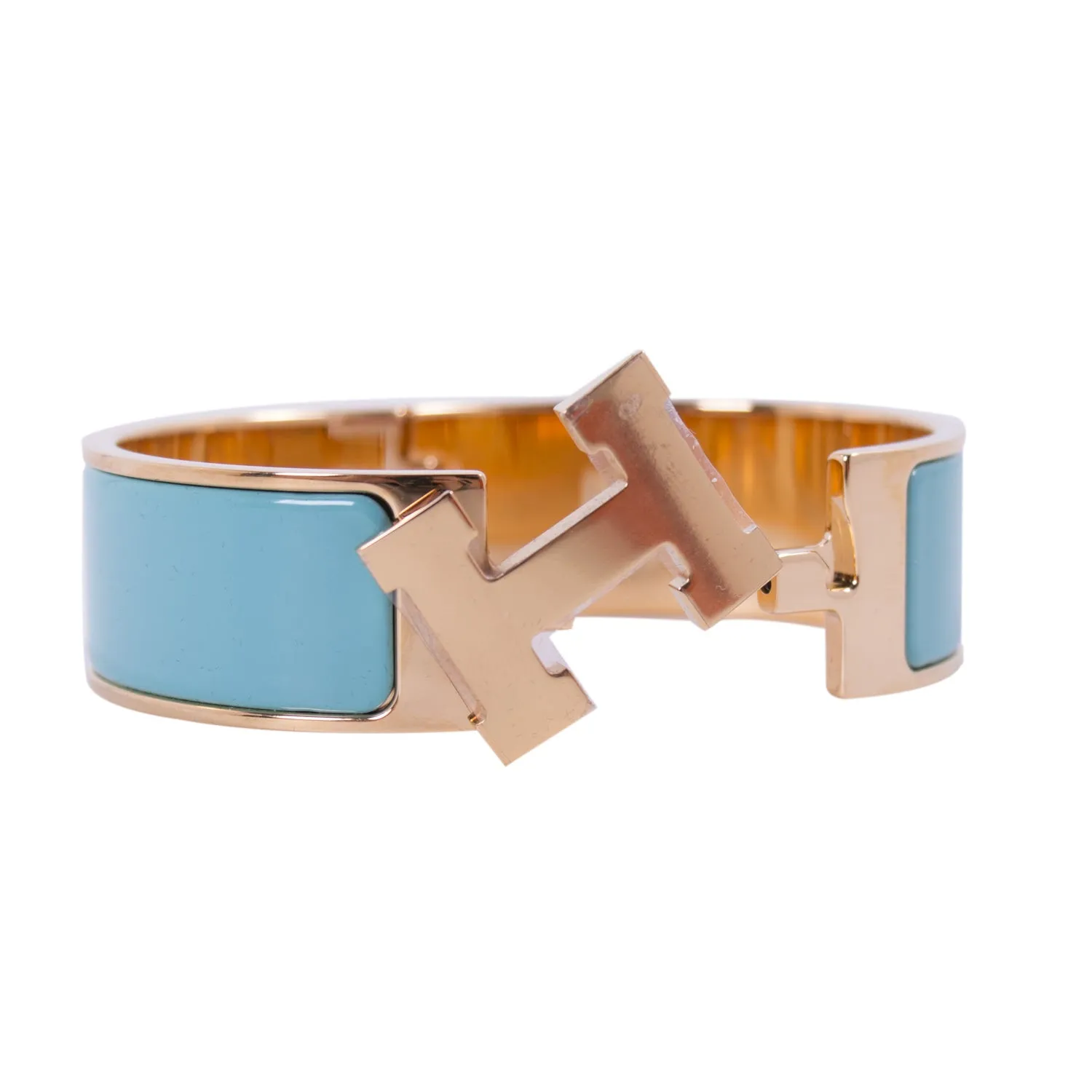 Hermès H Clic Clac Enamel Bracelet
