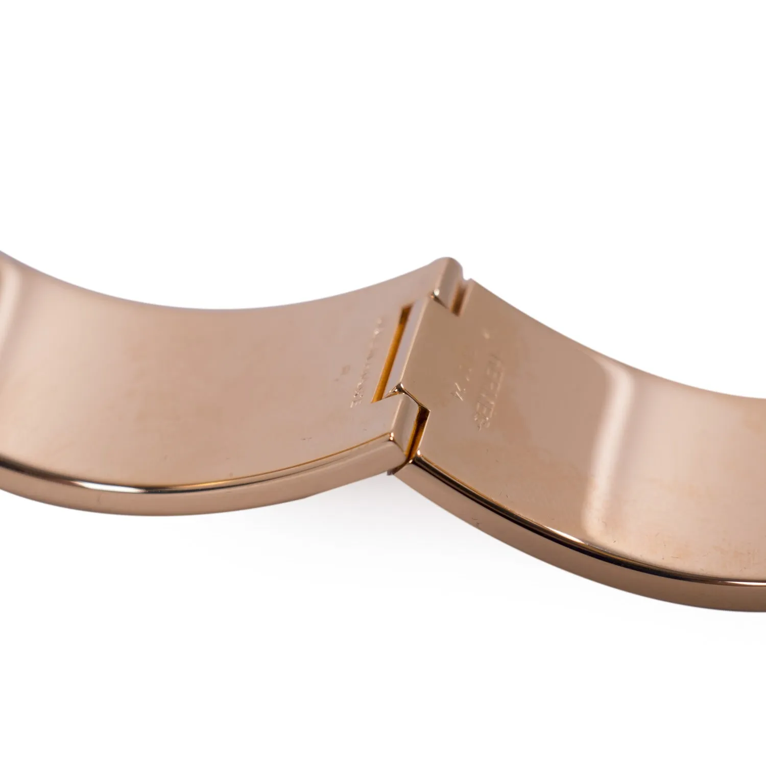 Hermès H Clic Clac Enamel Bracelet