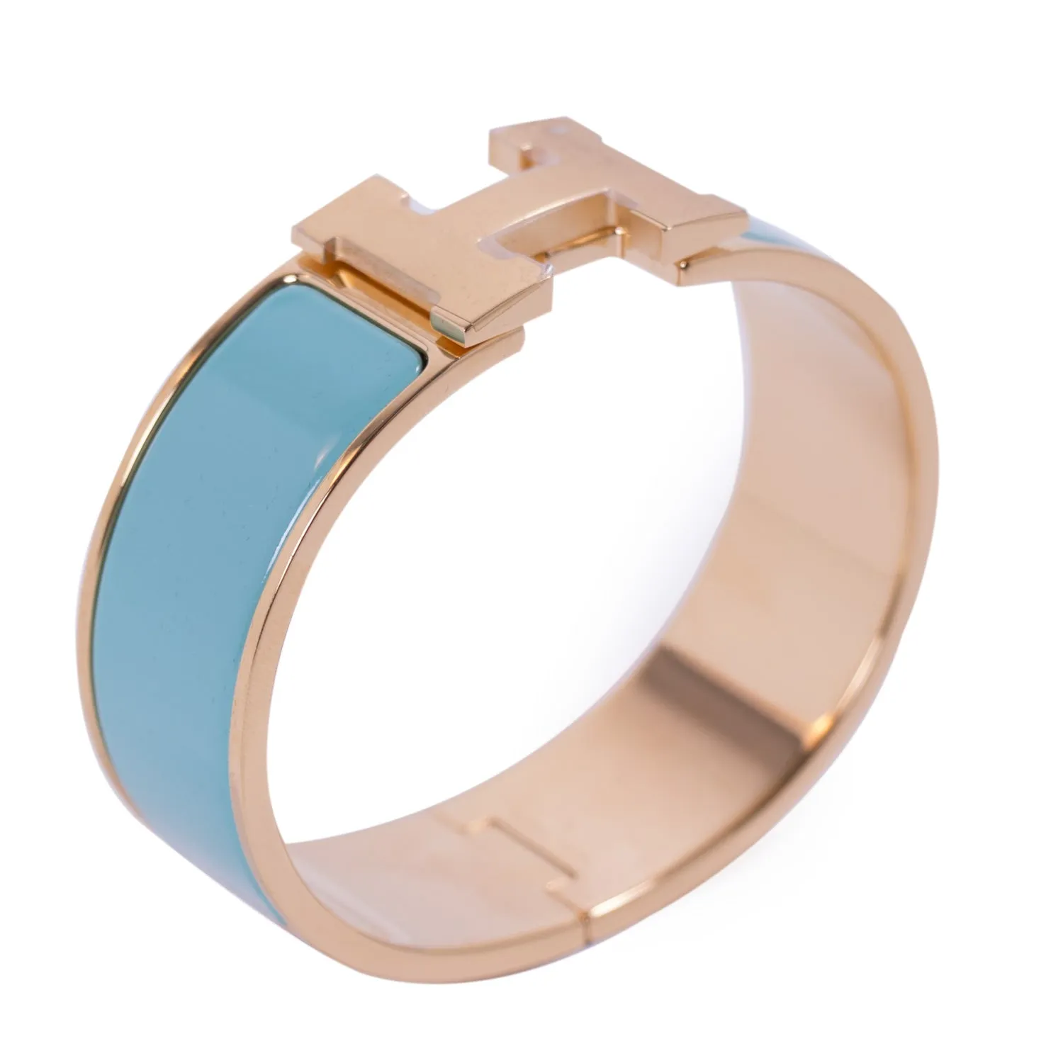 Hermès H Clic Clac Enamel Bracelet