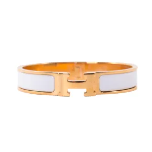 Hermès Narrow Clic H Bracelet