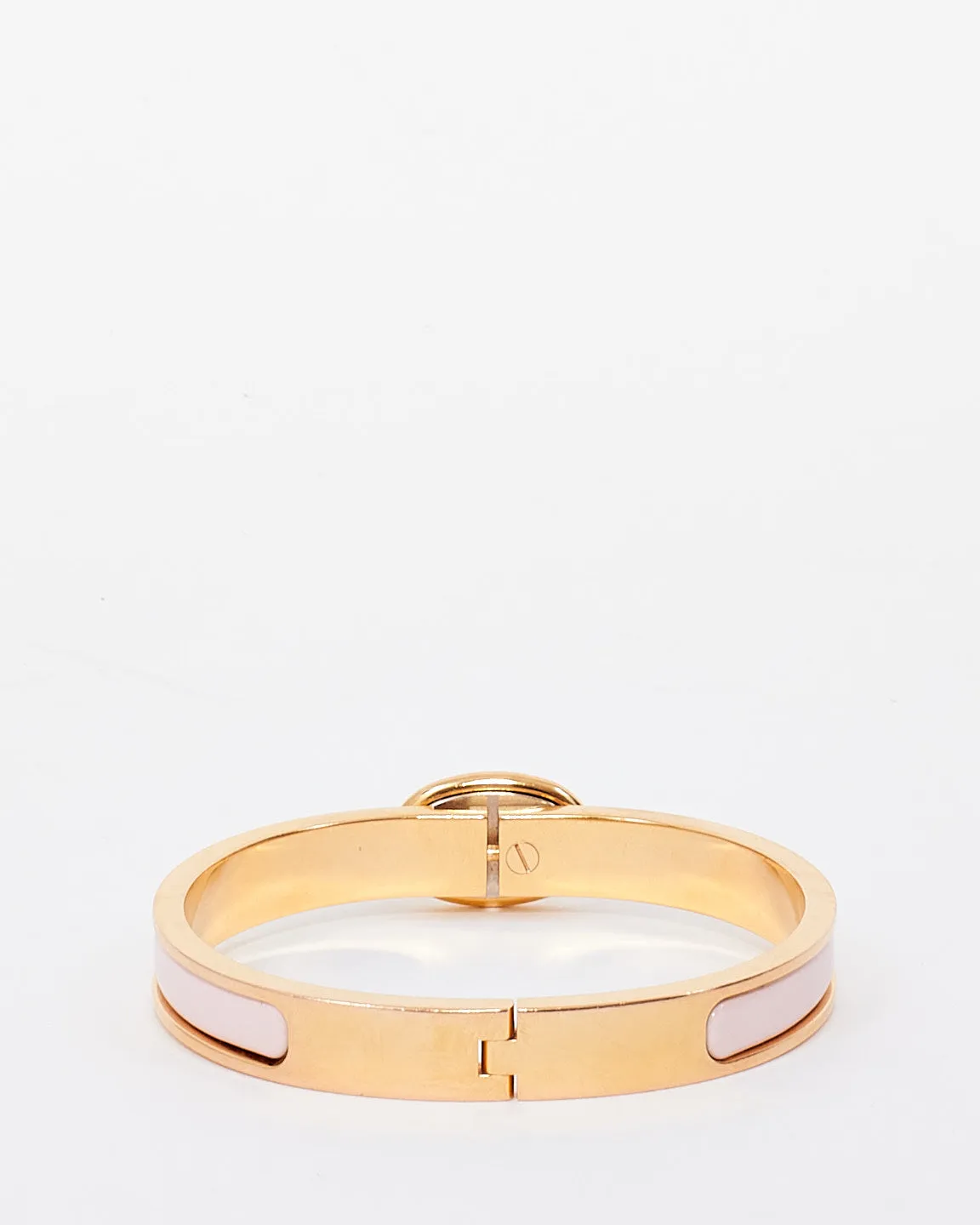 Hermès Pink Clic Chaine d'Ancre Bracelet - PM