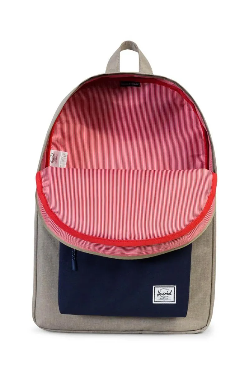 HERSCHEL CLASSIC LIGHT KHAKI CROSSHATCH