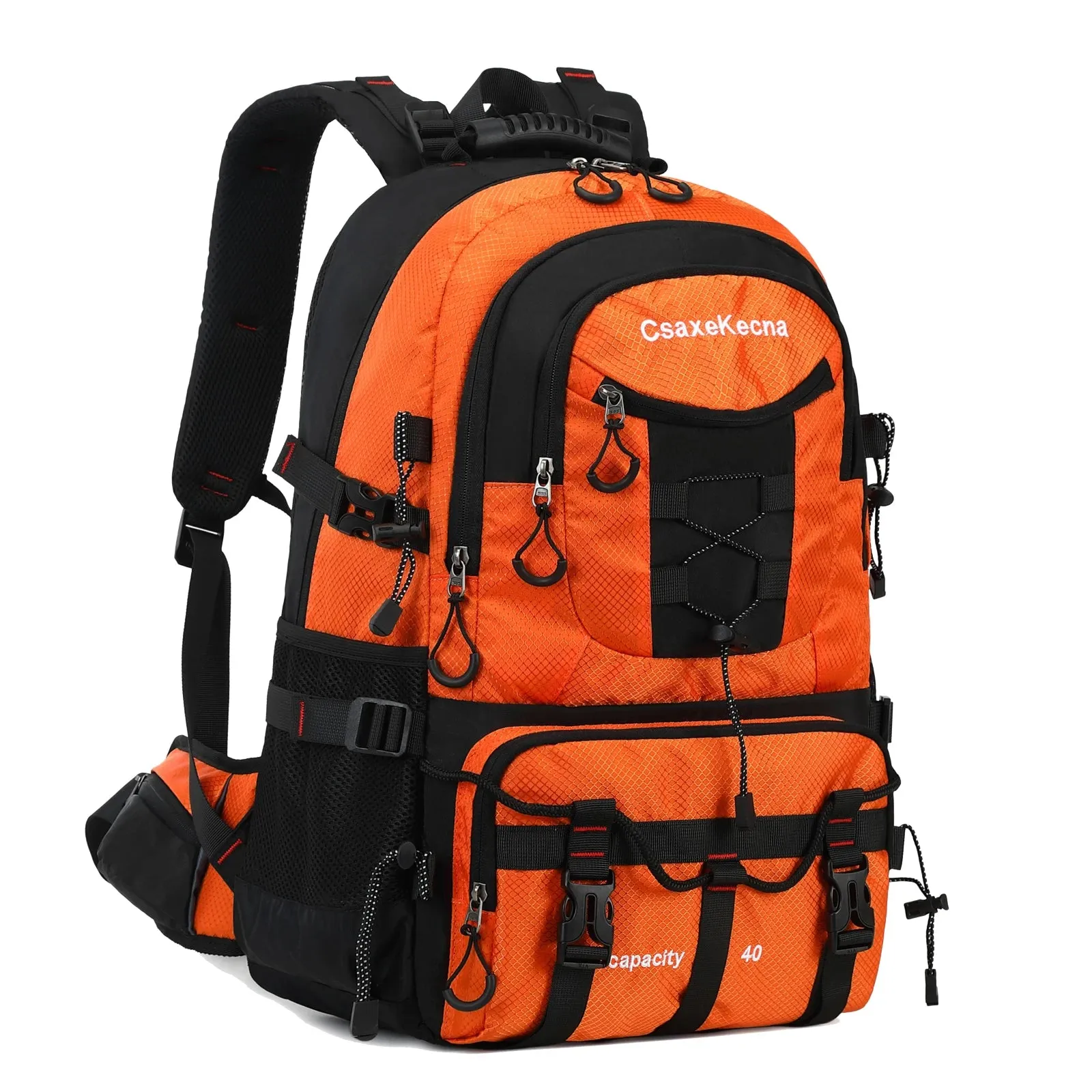 Hiking backpack, outdoor camping backpack, 40L waterproof sports mountaineering bag, men's and women's travel backpack