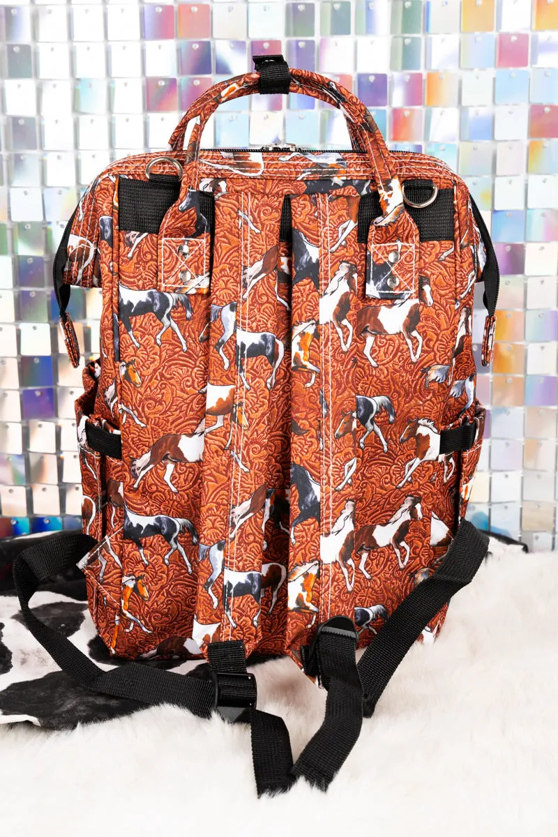 Hold Your Horses Diaper Bag Backpack