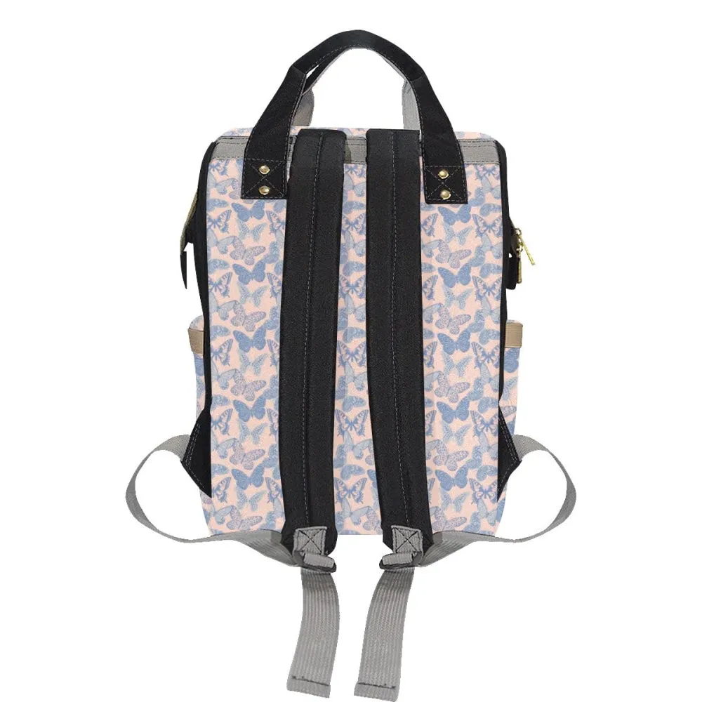 Holly Blue and Pink Butterfly Backpack
