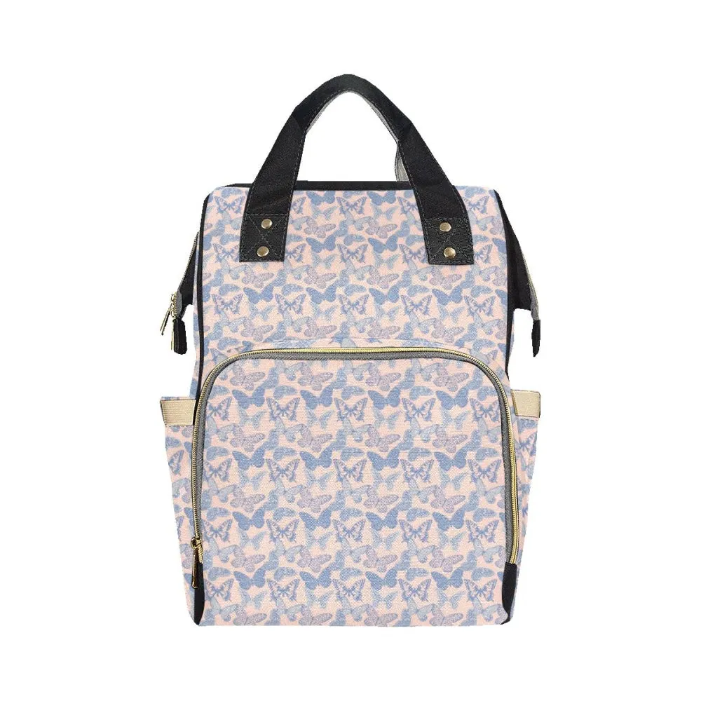 Holly Blue and Pink Butterfly Backpack
