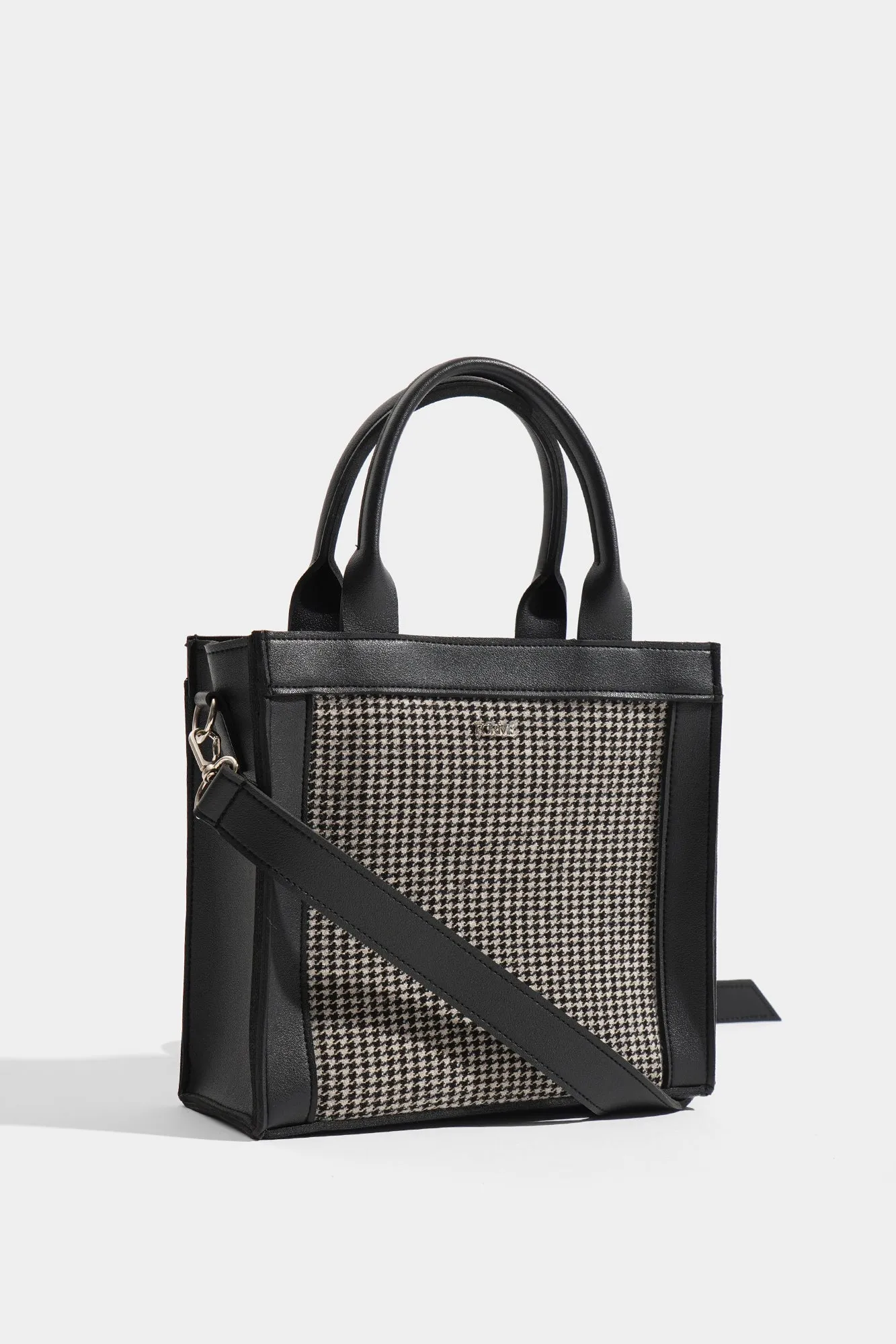 Houndstooth Sling Bag